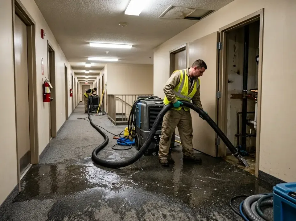 multi-unit-apartment-hallway-f-005 — frequently asked questions, Emergency Burst Pipe Water Extraction & Removal in Edgemoor…